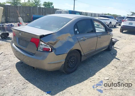 2006 Honda Civic Lx из США, поврежденный, VIN 1HGFA15566L040979